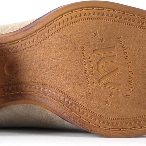 Cowboy Boots For Women Western Cowgirl Boots with Chunky Heel Mid Calf Snip Toe - Picture 10 of 11